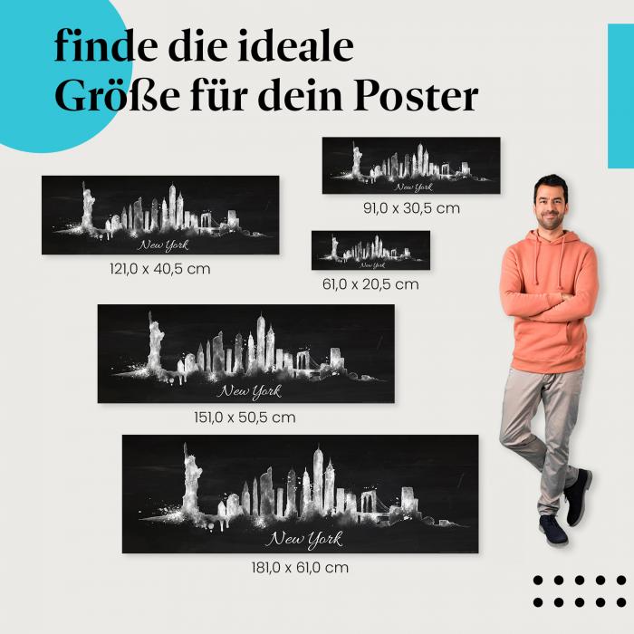 New York Skyline Poster: Jetzt Poster bestellen!